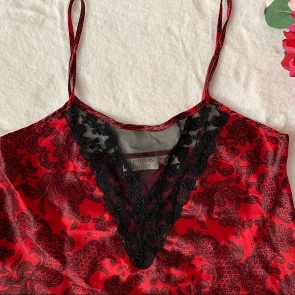 Vtg 80s 90s Gold Label Victoria’s Secret Lace Tank - Picture 2 of 4